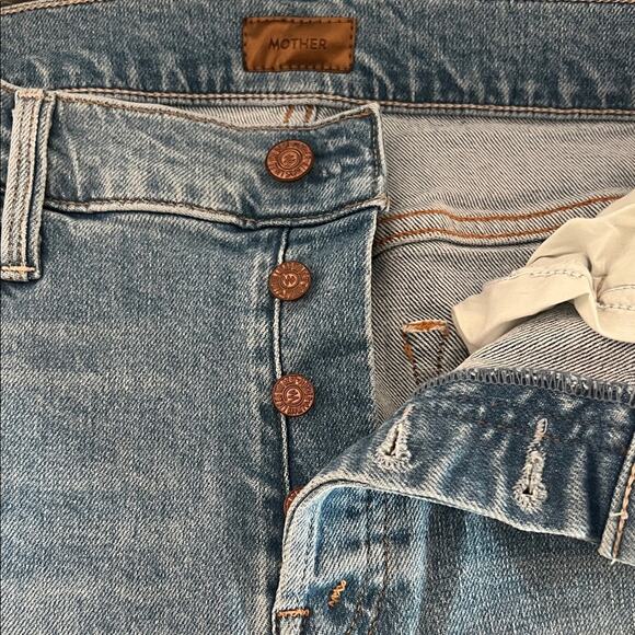 MOTHER Denim The Scrapper Ankle Camera Obscura Size 29 - Picture 12 of 13